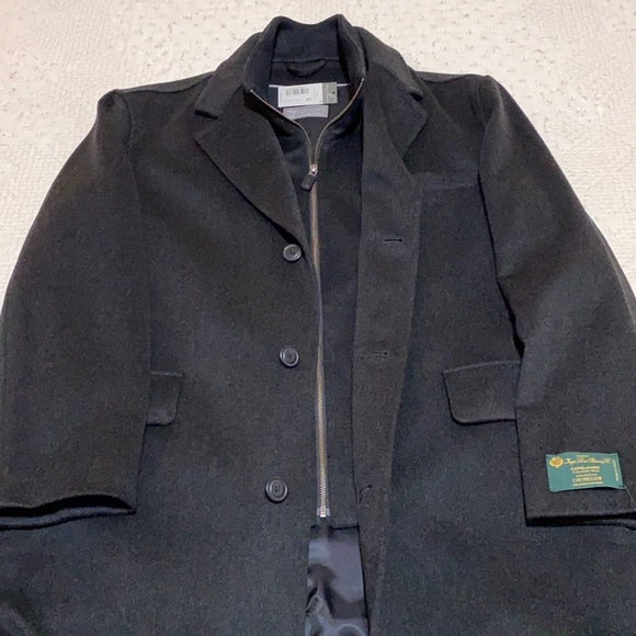 Daniel Cremieux Signature Loro Piana Bib Wool Coat - Picture 1 of 5